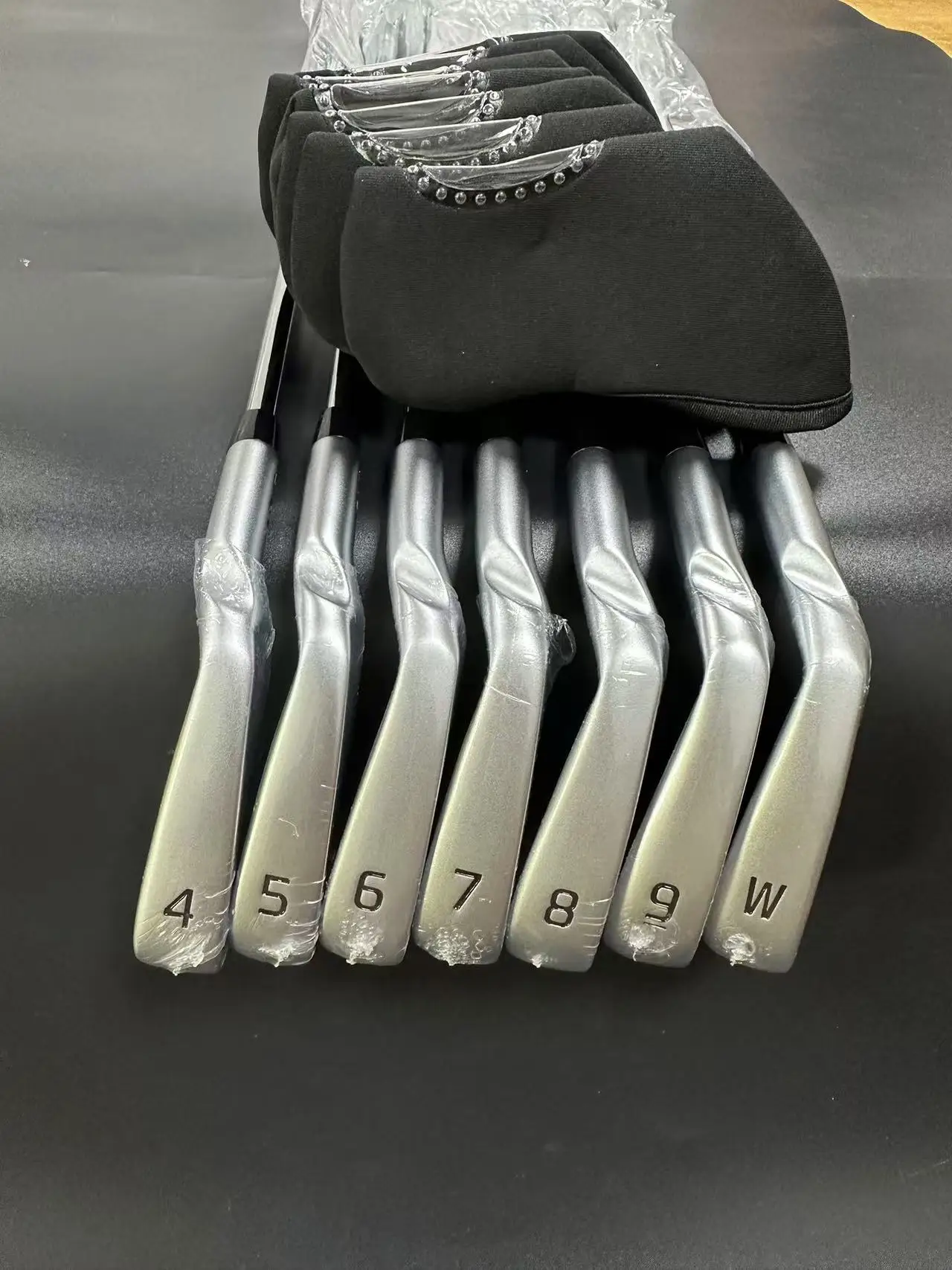 New High Quality Golf Clubs I59 Irons Set 456789W Steel Graphite Shaft with Head Cover Golf Iron Silver Color Free Shipping