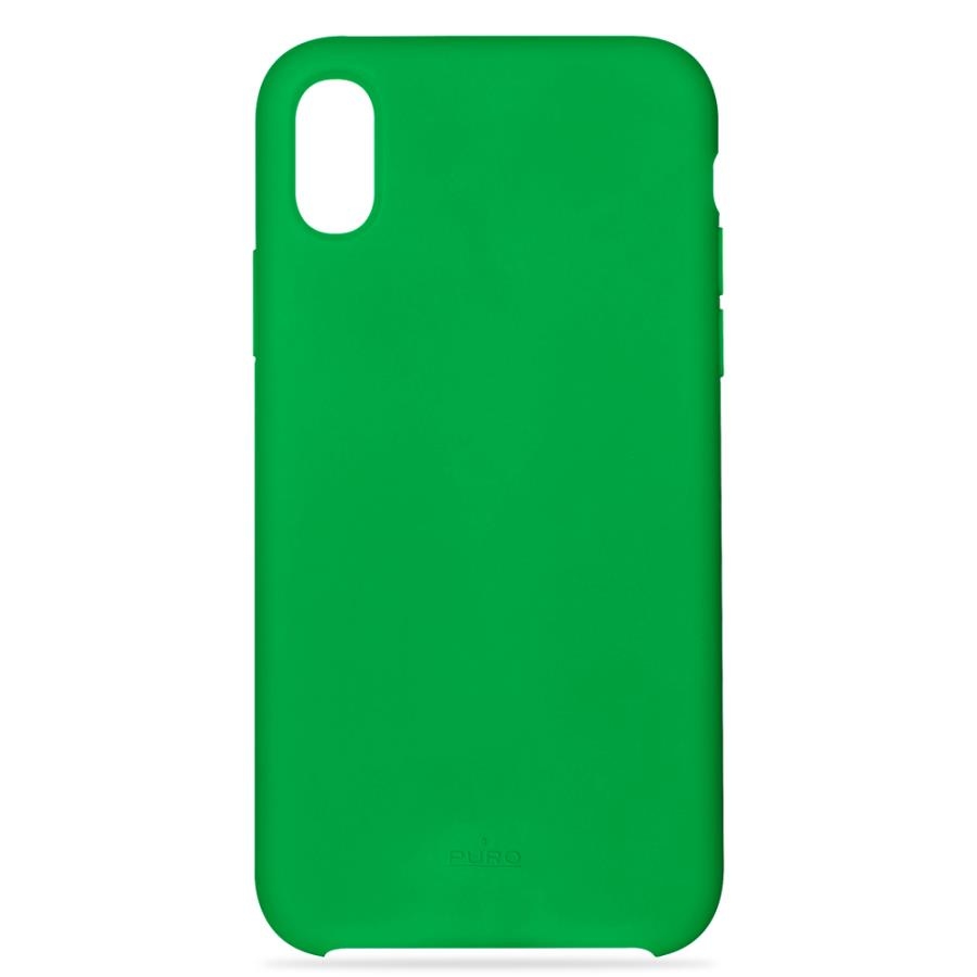 Puro Silicon Cover Green für Apple iPhone X/XS Image