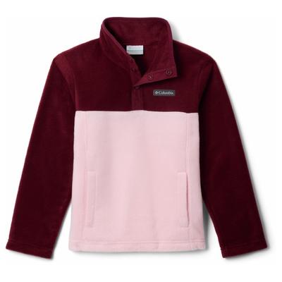 Columbia - Kid's Steens Mtn II 1/4 Snap Fleece Pull-Over - Fleecepullover Gr XS rot/rosa Image