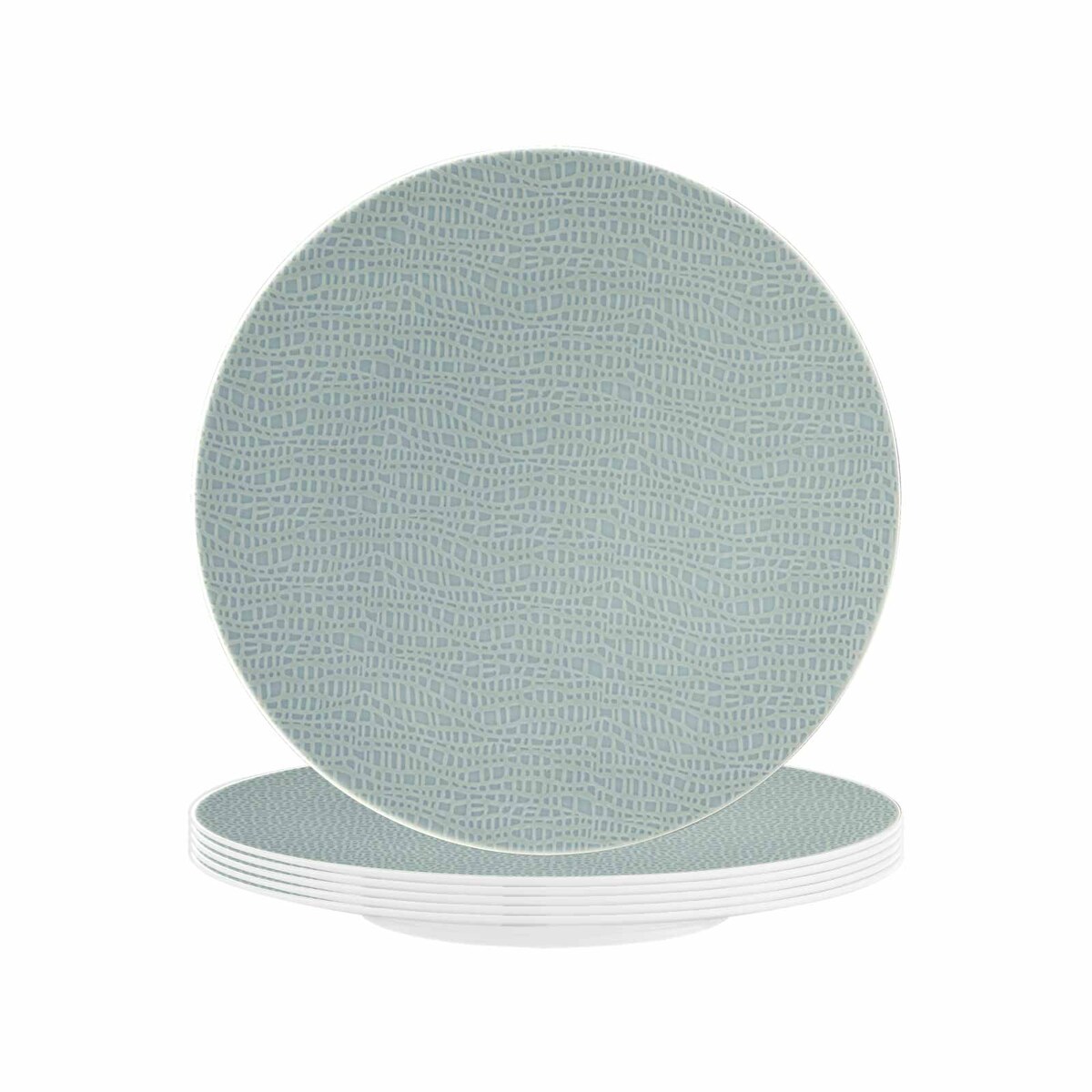 Seltmann Weiden Life Fashion Frühstücksteller ø 22,5 cm 6er Set Green Chic Image