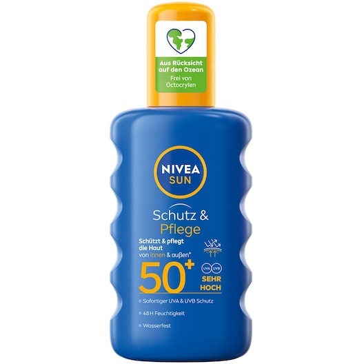 NIVEA Sonnenpflege SonnenschutzSunSchutz & Pflege Sonnenspray LSF 50+ 200 ml (69,95 € / 1 l)