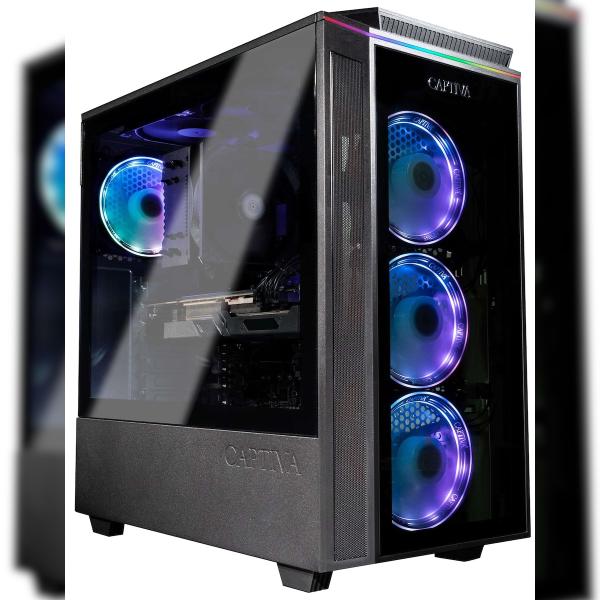 Captiva PC Advanced Gaming I91-587 (i5-14600KF/RTX5060 8GB GDDR7/SSD 2TB/32GB/WLAN/w/o OS) Image