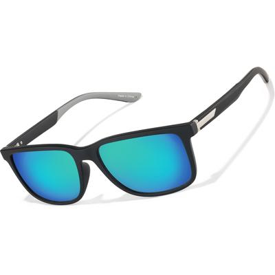 Zenni Men's Rectangle Glasses Black Plastic Full Rim Frame