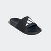Badesandale ADIDAS SPORTSWEAR "ADILETTE SHOWER BADESCHLAPPEN", Gr. 42, schwarz-weiß (core schwarz, cloud weiß, core schwarz), Synthetik, sportlich, Schuhe