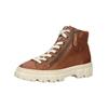 Sneaker PAUL GREEN "Paul Green Sneaker Glattleder", Damen, Gr. 42, braun (mittelbraun), Glattleder, casual, Schuhe