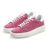 Sneaker ELBSAND "Schnürschuh", Damen, Gr. 39, pink, Obermaterial: 95% Ziegenleder, 5% Schafsleder. Futter: 100% Lederimitat. Decksohle: 100% Schafsleder. Laufsohle: 100% Synthetik, unifarben, casual, Schuhe, Schnürhalbschuh,Freizeitschuh aus Leder...