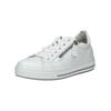 Sneaker GABOR COMFORT "Gabor Comfort Sneaker Leder", Damen, Gr. 40, weiß, Leder, casual, Schuhe