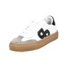 Sneaker PAVEMENT "Pavement Sneaker Leder", Damen, Gr. 41, schwarz-weiß (weiß, schwarz), Leder, casual, Schuhe