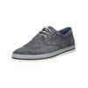 Schnürschuh IGI & CO "IGI & CO Slipper Leder", Herren, Gr. 44, blau (jeans), Leder, casual, Schuhe
