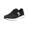 Sneaker RIEKER "Rieker Sneaker Textil", Herren, Gr. 43, schwarz (schwarz, weiß), Textil, casual, Schuhe