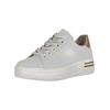 Sneaker GABOR COMFORT "Gabor Comfort Sneaker Leder", Damen, Gr. 41, weiß, Leder, casual, Schuhe