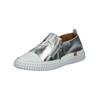 Schnürschuh ANDREA CONTI "Andrea Conti Halbschuhe Leder", Damen, Gr. 40, silber, Leder, casual, Schuhe