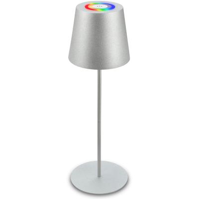 BRILONER LEUCHTEN Tischleuchte "COLORIS Tischleuchte", silber (silberfarben), Lampen Image