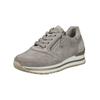 Sneaker GABOR COMFORT "Gabor Comfort Sneaker Veloursleder", Damen, Gr. 39, grau, Veloursleder, casual, Schuhe