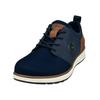 Sneaker BUGATTI "bugatti Sneaker Textil", Herren, Gr. 45, blau (dunkelblau), Textil, casual, Schuhe