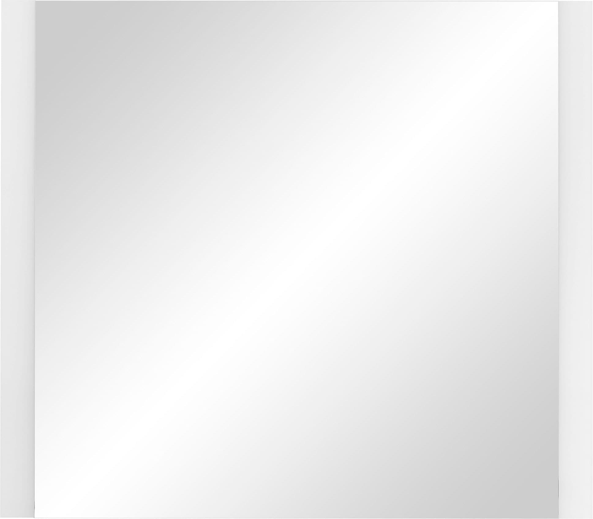 LED-Lichtspiegel SCHILDMEYER "Star", transparent (weiß), B:80cm H:72cm T:3cm, FSC-zertifizierter Holzwerkstoff, Spiegel