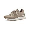 Sneaker TAMARIS "Tamaris Sneaker Textil", Damen, Gr. 40, weiß (ivory), Textil, casual, Schuhe
