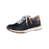 Sneaker PAUL GREEN "Paul Green Sneaker Glattleder", Damen, Gr. 38, schwarz (schwarz, braun), Glattleder, casual, Schuhe
