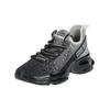 Sneaker STEVE MADDEN "STEVE MADDEN Sneaker Textil", Damen, Gr. 40, schwarz (schwarz, silber), Textil, casual, Schuhe