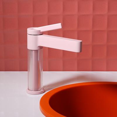 Bathroom Sink Faucet - Classic Nickel Brushed / Electroplated / Painted Finishes Centerset Single Handle One HoleBath Taps