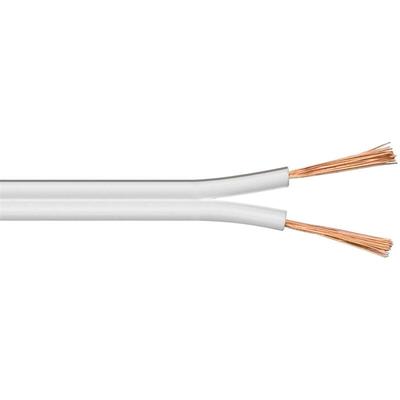 Goobay - Lautsprecherkabel weiß, 25 m Rolle, Querschnitt 2 x 2,5 mm², cca. Kabellänge 25 m Image