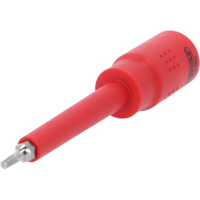 Kstools - 3/8' Isolierte Bit-Stecknuss Torx, T15, 122mm Image