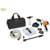 Stihl - Idropulitrice a batteria RCA20 pressione 22bar portata d'acqua 140L/min Macchina + 2