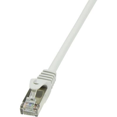 CP1072S RJ45 Netzwerkkabel, Patchkabel cat 5e f/utp 5.00 m Grau 1 St. - Logilink Image