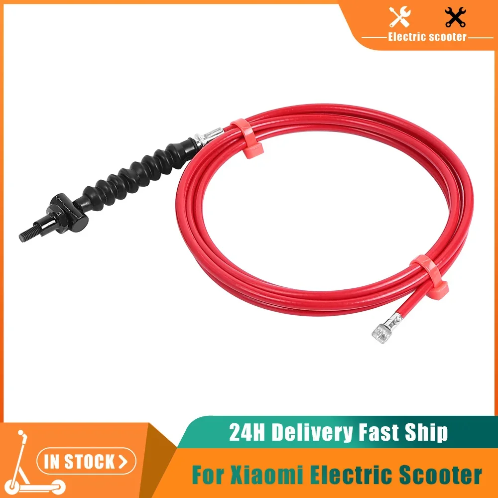 Bremskabel kompatibel rot für Xiaomi Mi3 Lite Elektroroller Bremsleitung Ersatz Rostbeständiger staubdichter Ersatz Image