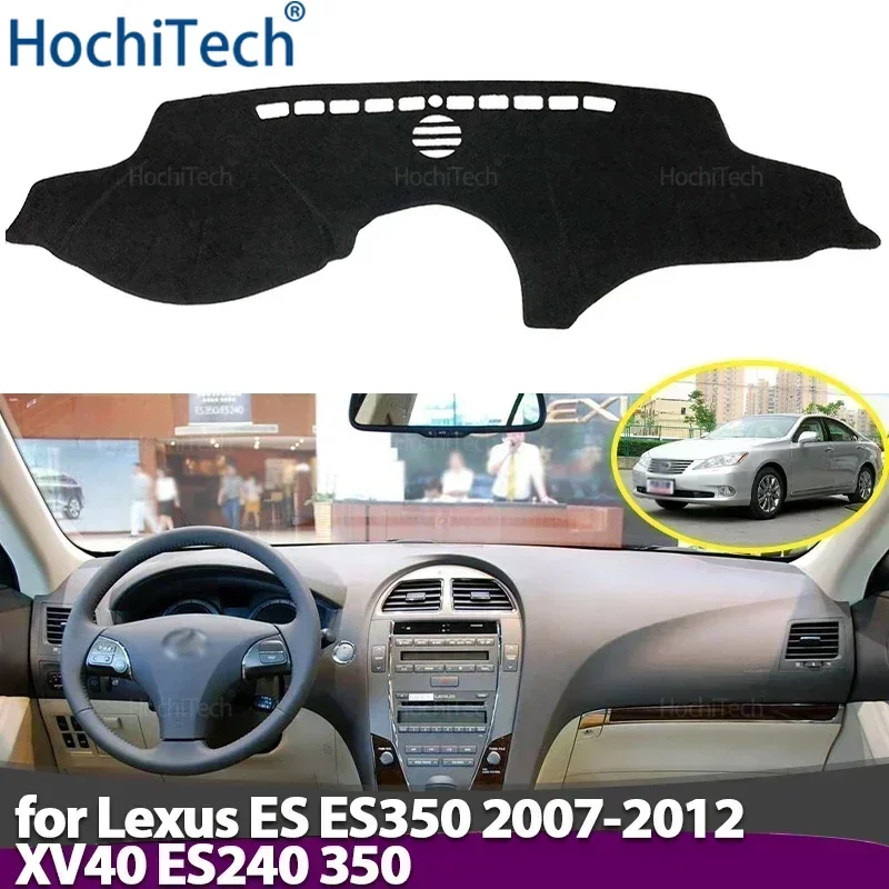 Auto Armaturenbrett Abdeckung Vermeiden Licht Pad Instrument Panel Matte Fall Teppiche für Lexus ES ES350 2007-2012 XV40 ES240 350 Image