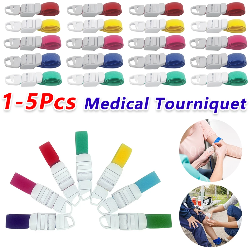 Tourniquet Outdoor Tragbare Gurtband Quick Release Medizinische Rettungssanitäter Erste Hilfe Verband Schnalle Typ Notfall Ausrüstung Überleben Werkzeuge Image