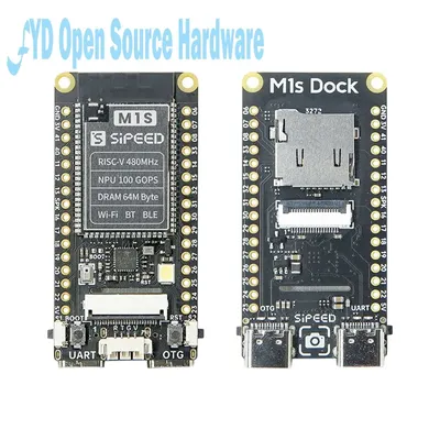 Sipeed M1s Dock AI+IoT tinyML RISC-V Linux Artificial Intelligent Development Board