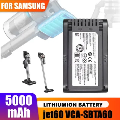 Heißer Verkauf VCA-SBTA60 5000 mAh Hochleistungs-Staubsauger-Akku, für Samsung jet60 VCA-SBTA60 Staubsauger Image