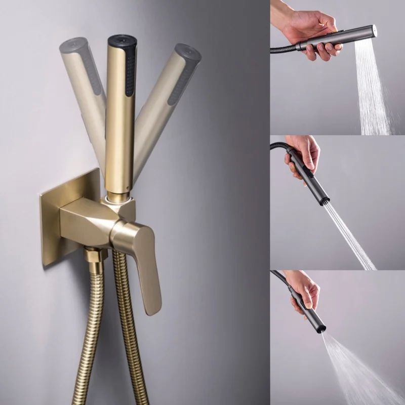 Bidet Aufsatz Für Wc Dusche Bidet Wasserhahn Sprayer Ensembles D'Accessoires De Salle De Bain Banheiro Waschmaschine Badezimmer