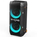 PartyBox Altoparlante 370W Altoparlante di Picco Boombox W-King T12 Altoparlante Bluetooth Party Karaoke RGB Great Bass Soundbox Boombox