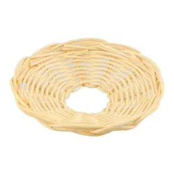 Abat-jour en rotin tissé à la main, couverture de lampe suspendue classique exquise, lustre créatif Vintage, abat-jour pour maison hôtel