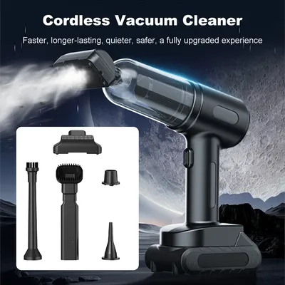 Wireless Car Vacuum Cleaner High-Power Cordless Cleaner Household Cleaning Machine Handheld Mini Vacuum Car Sofa Carpet Cleaner