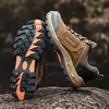 Neue Mode Khaki Männer Wandern Turnschuhe Große Größe 46, Outdoor Sport Schuhe Männer Nicht-slip Wanderschuhe Zapatillas trekking Hombre
