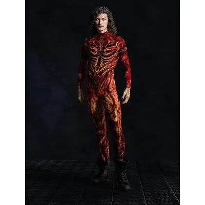 Männlicher Zombie Halloween Cosplay Männer Kostüm Karneval Männlich Alien Sexy Schlanker Overall Zentai Männlicher Gruseliger Body Image