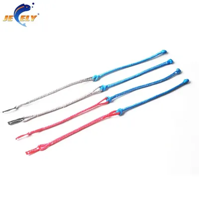 4PCS/SET Kitesurfing Kite 4 Line Pigtails 2 Red 2 Blue 17CM,2 Grey 18CM 1000KG For Bar Repair