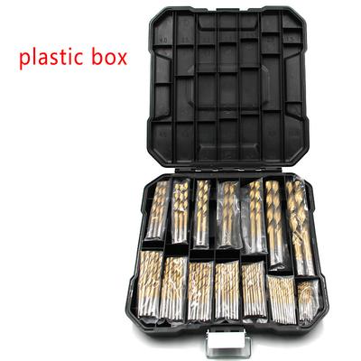 99PC Twist Drill Bit Set Saw Set HSS High Steel Titanium Coated Drill Woodworkin Tool 1.5-10mm For Cordless Screwdriver