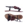 Bibi Lou Damen Sandale, Gr. 38, schwarz, Leder