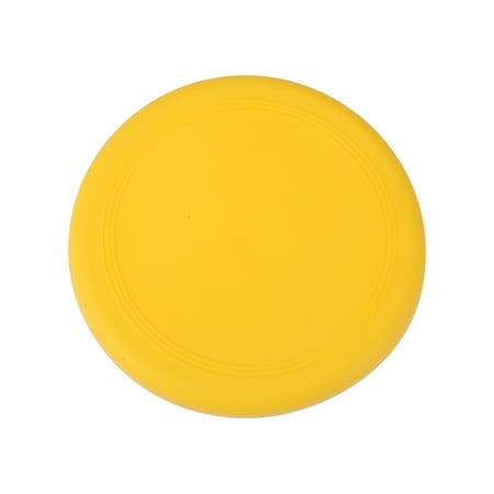 Unique Bargains 1 Pc Bendable Flying Disc 7.87 Yellow