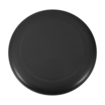 Unique Bargains 1 Pc Solid Color Flying Disc 10.63 Black