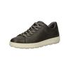 Sneaker GEOX "Geox Sneaker Leder", Herren, Gr. 42, braun (military), Leder, casual, Schuhe