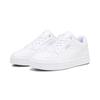 Sneaker PUMA "CAVEN 2.0 JR", Kinder, Gr. 36, schwarz-weiß (puma weiß, puma silber, puma schwarz), Synthetik, sportlich, Schuhe
