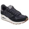 Sneaker SKECHERS "UNO-VINTAGE DAYZ", Damen, Gr. 39, schwarz, Veloursleder, Textil, sportlich, Schuhe, Keilsneaker, Plateausneaker, Schnürschuh im Vintage-Look