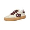 Sneaker PAVEMENT "Pavement Sneaker Leder", Damen, Gr. 40, rot (bordeaux), Leder, casual, Schuhe