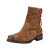 Stiefelette PAUL GREEN "Paul Green Stiefelette Veloursleder", Damen, Gr. 38,5, braun (toffee), Veloursleder, casual, Schuhe