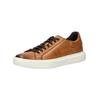 Sneaker GEOX "Geox Sneaker Leder/Textil", Herren, Gr. 42, braun (hellbraun), Leder, Textil, casual, Schuhe